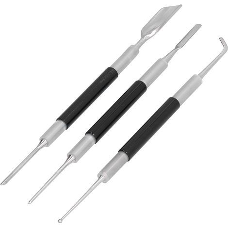 3 pcs Café Art Stylo Ensemble, Acier Inoxydable Café Art Maker Café Latte Aiguille Latte Art Stylo Café Décoration Outil pour La Maison (1/5)