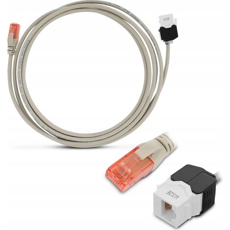 Digitus LAN U-UTP RJ45 Módulo Keystone 3m Extensor LAN (1/3)