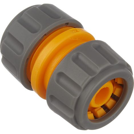 Raccord réparateur de tuyau 12,5 à 15 mm – Réparation de tuyaux endommagés – Compatible avec tuyaux Hozelock – Pour chantiers humides