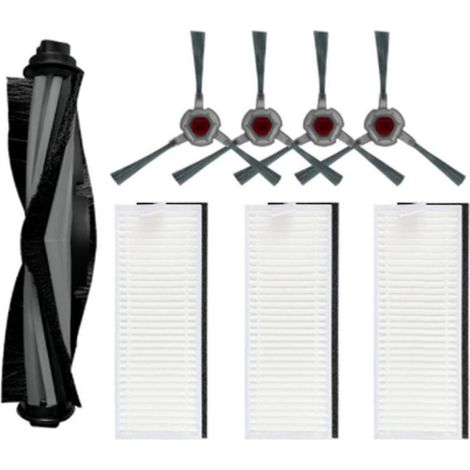 Hauptbürste, Seitenbürste, HEPA-Filter – Ersatzteile für Ecovacs Deebot N9 + Plus (1/4)