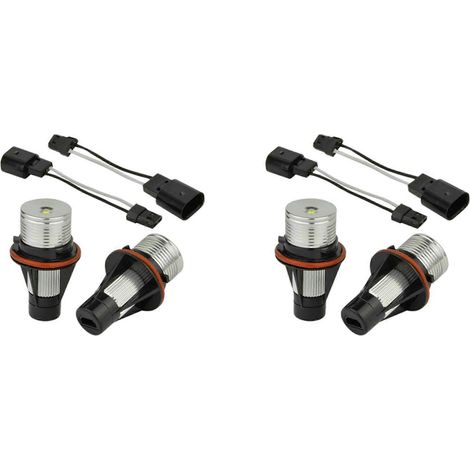pares de luces LED 8000K compatibles con BMW E39, E53, E60, E63, E64, E66, E87, 5, 6, 7, X3 y X5. (1/5)