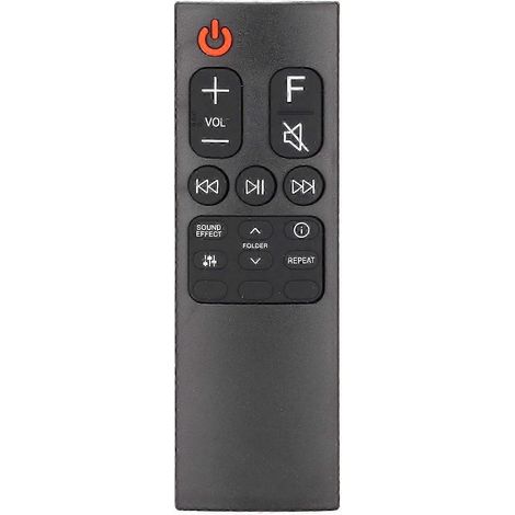 Télécommande compatible avec les barres de son LG modèles SL5Y, SL6Y, SN6Y, SL4Y, SNH5, SN5Y, SL10Y, SL9Y, SL8Y, SL5Y. Pièce de rechange AKB75595331 (1/5)