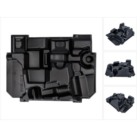 Makita – Insert pour perceuse-visseuse DHP / DDF 486 et visseuse DTW 700 – Coffret Makpac taille 4 – Rangement pour 2 batteries et accessoires