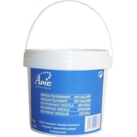 Secchio di cristallo per Mikrophos 2 KG (misura 15/30) (1/2)