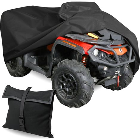 Bâche Quad Cover XL 225-250 cm, protection UV, noir classique (1/5)