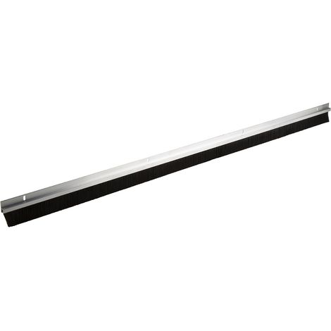 Rs Pro – Brosse en bande aluminium 838mm x 17,4mm x 6,25mm – Joint-brosse pour protection contre courants d'air – Améliore l'isolation