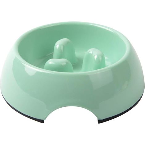 Bol de nourriture lente pour animaux de compagnie Bol pour chien Bol anti-étouffement Bol de nourriture lente VIP Teddy Golden Retriever Bol d'arrêt Bol de nourriture pour chien Schnauzer (1/4)