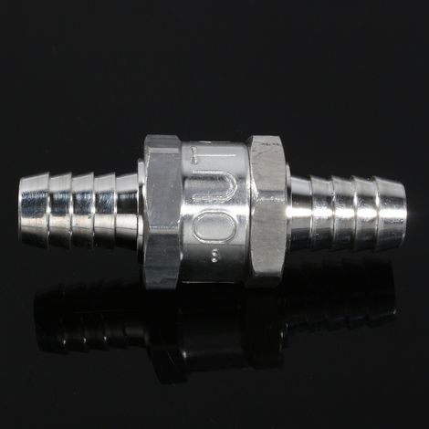Rückschlagventil aus Aluminium für Benzin, Einwegventil, 6/10/12 mm (optional) (1/5)