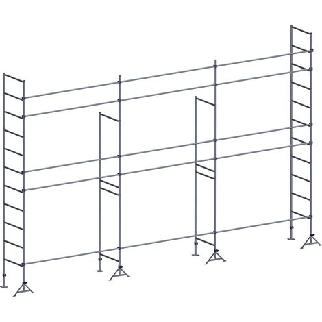 Echafaudage ES49 maçon 60 m² structure Lisses
