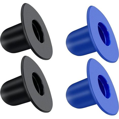 Bouchons d’écoulement étanches pour piscine – Bouchons de vidange, bouchons de fond et bouchons de pompe compatibles, lot de 4