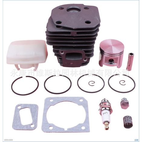 Pièces de rechange pour tronçonneuse : cylindre 45mm, piston et segments pour H353 351 350 346XP