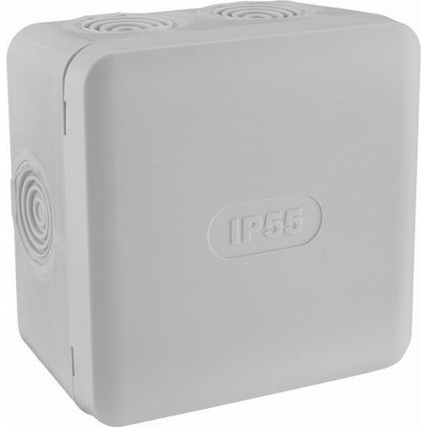 Caja de derivación estanca cuadrada 85x85 mm profundidad 50 mm