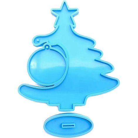 Silikonform für Weihnachtsbaum, Epoxidharzform, Werkzeug zur Herstellung von Tischdekorationen