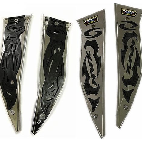 Motorcycle spare parts, exterior parts, universal plastic parts, front footrests