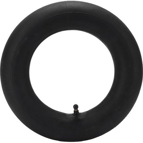 Chambre à air 110/50-6,5 et pneu intérieur 90/65-6,5 en caoutchouc avec valve coudée pour trottinette électrique (1/5)