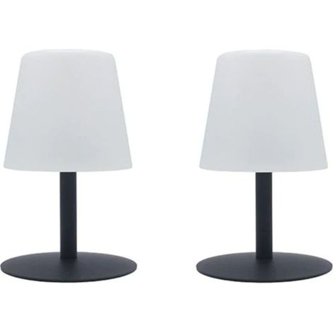 Deux lampes de chevetSans fil dirigéEnsemble lampe de bureau avec télécommande, lumière chaude, forte luminosité 16centimètre (1/5)