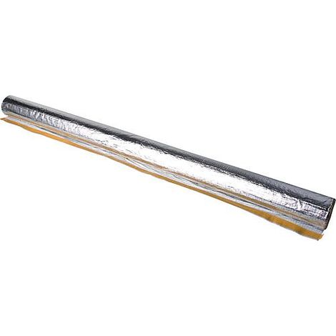 Isolation EnEV laine de roche revetemm. alu, diam. 28 mm / 34 m 16 m / carton