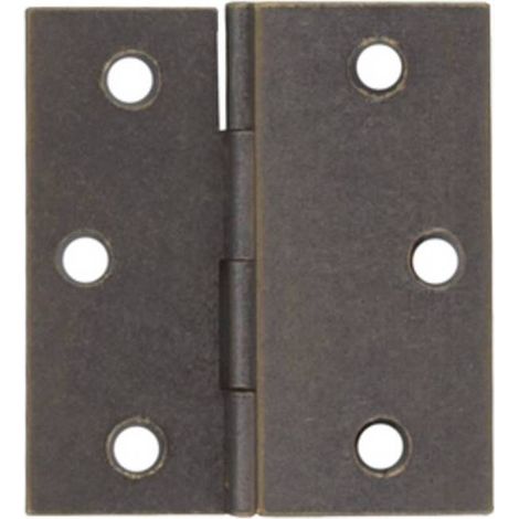 24 x CERNIERA FRESATA 1/2 COLLO OTTONE BRON 40X35 MM