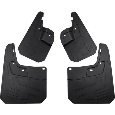 Bavettes garde-boue pour GMC Canyon et Chevrolet Colorado (2023-2025), ensemble de 4 pièces (avant et arrière), garde-boue sur mesure, accessoires automobiles robustes noirs (1/5)