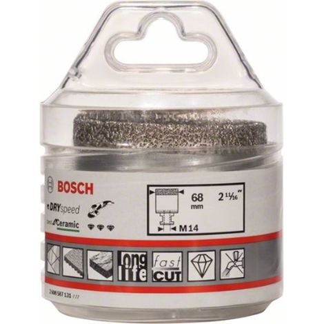 Broca de diamante BOSCH Dry Speed 68 mm - 2608587131