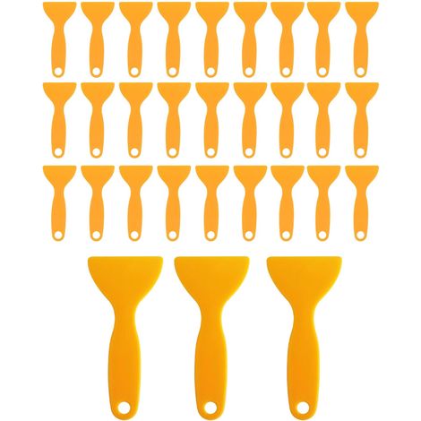 30 pcs Spatules en Plastique pour Imprimante 3D, Grattoir Flexible pour Enlever la Résine d'impression 3D, Outil D'installation D'autocollants pour Enlever Les Bulles d'air (1/5)