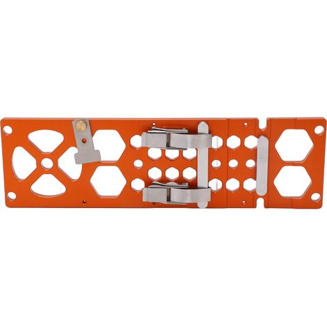 Guide d'angle 90° pour scie circulaire en bois d'orange, rail creux léger, accessoire de menuiserie (1/5)