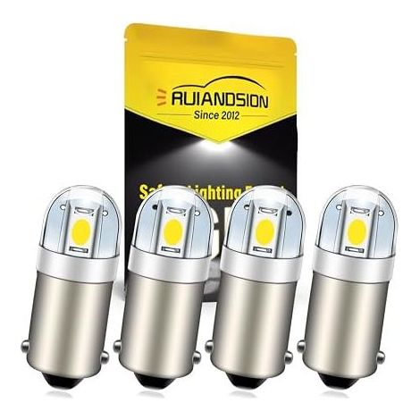 BA9S BA9 T4W 24V LED Bulb White for Truck Marking Light