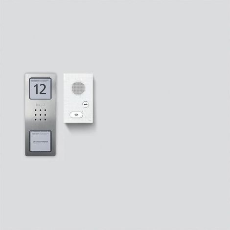 Siedle Audio Kit Basic Edelstahl modernes Design (1/5)