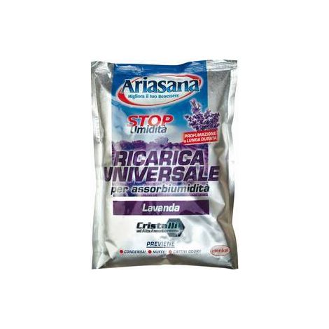 ARIASANA RICARICA IN SALI LAVANDA 1 BUSTA 450 G - 24 pezzi