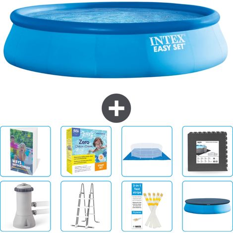 Easy Set Pool Rund - 457x107 cm - 9-teilig  S607