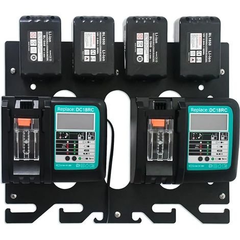 Dengmx-étagère Murale 3 en 1 pour Batterie - été / jardinage - 3 en 1