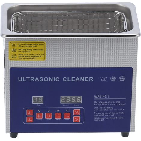 Ultraschall-Reinigungsgerät Dualfrequenz MH-020G 3L mit Heizfunktion, Timer und Entgasung, EU-Stecker, AC 200–240 V (1/5)
