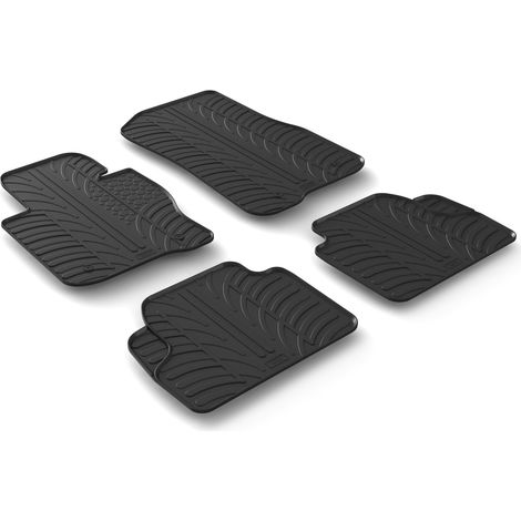 Set tappeti su misura in gomma - compatibile per  Bmw Serie 4 Coupé (F32) (10/1310/20) automatico