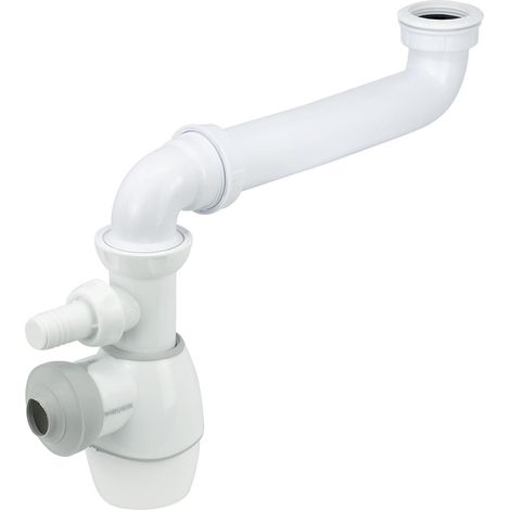 Siphon Lavabo Tout-En-Un Ø32 mm Déporté (1/5)