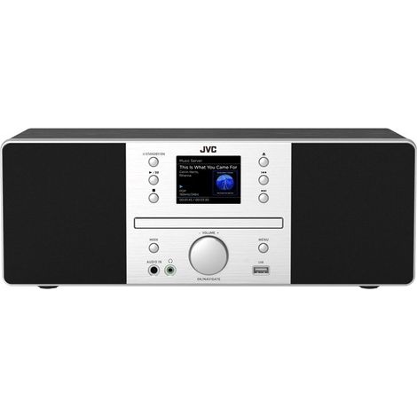 Radio JVC RD-E874B noire