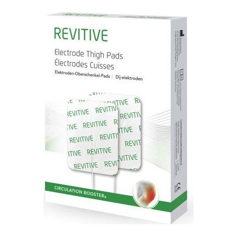 Electrodos de recambio para muslos Revitive Medic Genou artrosis – 1 par (2) hipoalergénicos adhesivos (1/2)