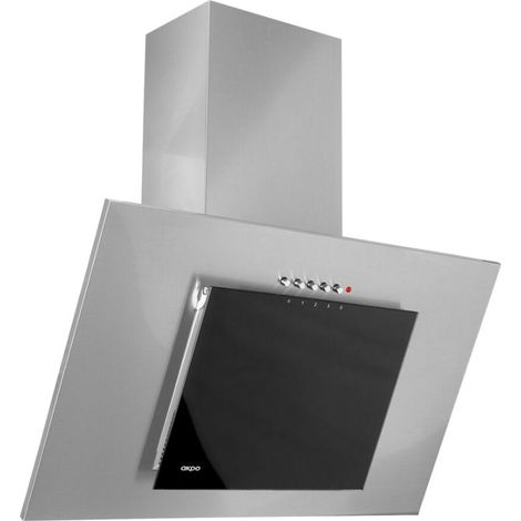 Cappa AKPO WK4 NERO ECO 60, GRIGIO, VETRO NERO (1/5)