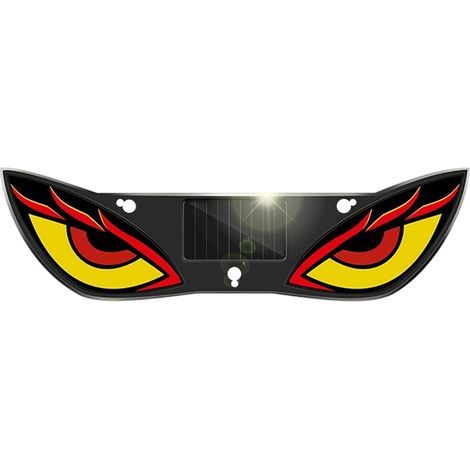 Animierte LED-Autoscheinwerfer, multifunktional, hell und dynamisch, solarbetrieben. LED-Scheinwerfer für LKW, SUV, Wohnmobil, Limousine, LKW-Windschutzscheiben, für Reisen, Roadtrips und den Einsatz (1/5)