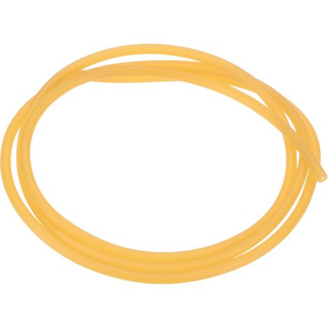 Tube en Caoutchouc Naturel de Latex, 0,067" [1,7 mm] ID x 0,177" [4,5 mm] OD Longueur de 3 Pieds Tuyau pour Maison/Laboratoire, Tubes de Bande Hautement Élastiques [Jaune] (1/5)
