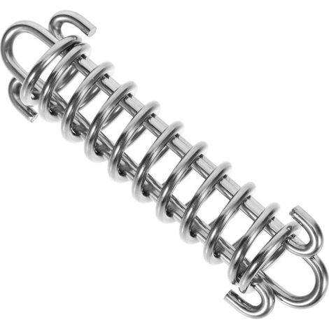 1 Ressort Amortisseur,Acier Inoxydable 304,Laisse Élastique,41kg Traction,Grandes Races,Promenades Extérieures (1/4)