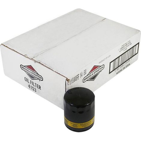 Filtro olio Confezione 12 filtri olio 491056 cod.orig.4153 BRIGGS &amp STRATTON