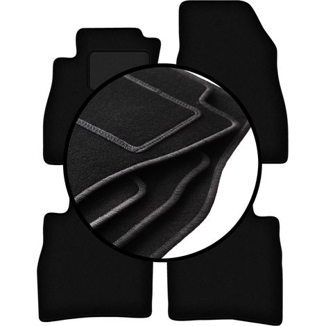 Set completo di tappetini in velluto per: Nissan Pulsar C13 hatchback (2014-) (1/5)