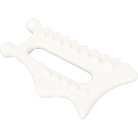Gua Sha en Céramique pour Soin de la Peau - Outil de Massage Anti-Âge Visage et Corps Hommes Femmes (1/5)