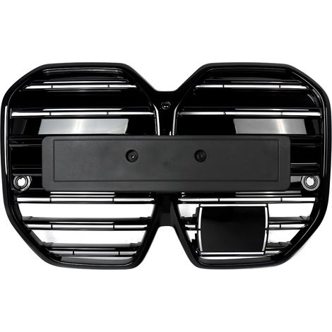 Rejilla del parachoques delantero, material ABS, compatible con el vehículo premium Serie 4 G26, negro brillante. (1/2)
