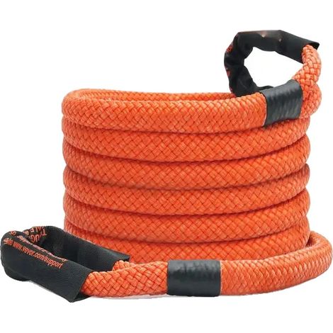Corde de Récupération Cinétique, Haute Résistance, Compatibilité Polyvalente, Orange (1/2)