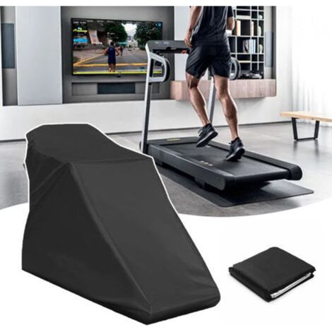 Wasserdichte Schutzhülle für Laufbänder, Schutzhülle für Sport- und Fitnessgeräte, Oxford-Gewebe 200 x 95 x 150 cm, geeignet für den Heimgebrauch im Innen- und Außenbereich