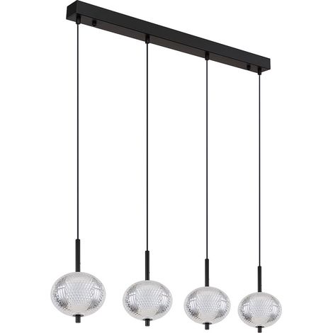 Globo - suspension - Aida - noir - verre - grande lampe de table (1/5)