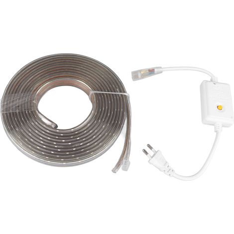 Ortviai Bande LED RGB 10 m étanche et flexible pour chambre, cuisine, jardin – avec boîtier dynamique 6 couleurs (1/5)