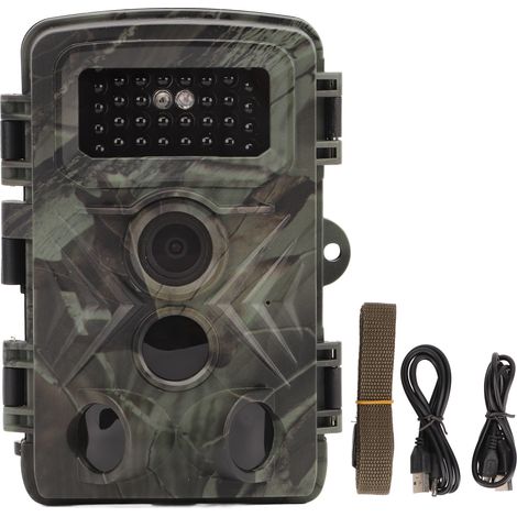 Caméra de chasse 36MP 1080P HD, IP66 étanche, infrarouge, temps de déclenchement 0,6s, surveillance faune extérieure (1/5)