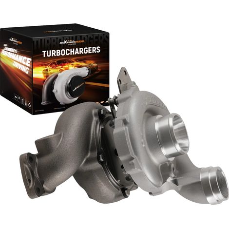 Turbocompresor, compatible con motor OM642, Dimensiones: 30 cm x 28 cm x 24 cm, Peso: 8 kg, Modelo de turbo: GTA2052GVK, Aplicación especial para varios vehículos (1/5)